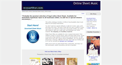 Desktop Screenshot of mypartitor.com